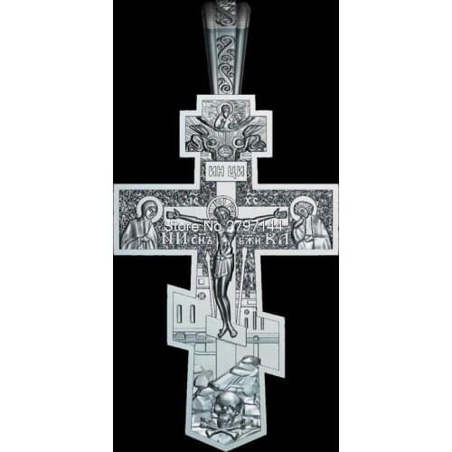 Crucifix 3D model relief figure STL format Religion 3d model relief for cnc in STL file format