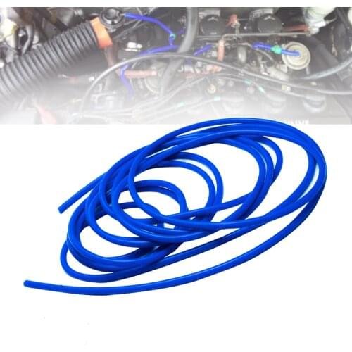 Silicone Vacuum Tube Hose Silicon Tubing Universal 3MM 4MM 6MM 8MM 10MM 12MM Blue Auto parts Free Delivery