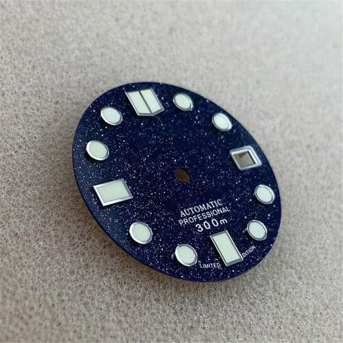 Super Luminous 28.5MM Starry Sky Watch Dial for MOD 007 NH35/4R36 Watch Movement Modification Part