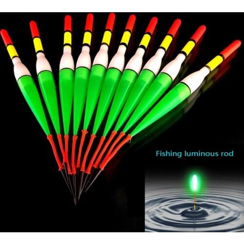 1/3/5pcs Buoy LED Electric Buoy Light + Battery Deep Water Buoy Fishing Tackle Float with Electronic Fishing Gear Fishing Light