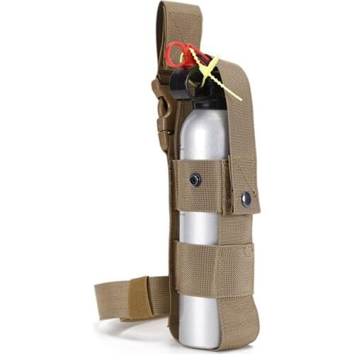 Tactical Leg Holding Bag Multifunctional Water Bottle Bag Suitable for Tactical Spray Small Hand-held Fire Extinguisher Leg Bag