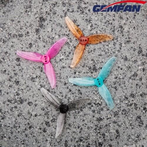 12Pairs Gemfan 2512 2.5Inch 3-Blade 1.5mm/2mm Hole Propeller for RC FPV Racing Freestyle 2.5inch Toothpick Cinewhoop Duct Drones