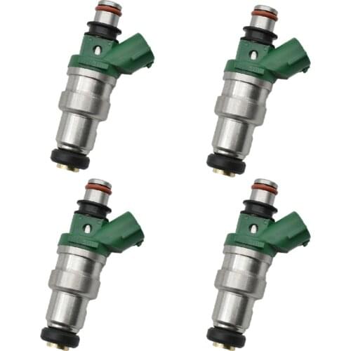 4PCS/LOT fuel injection 23209-11110 23250-11110 2320911110 2325011110 For Toyota Tercel 1.5 Paseo 1995-1999