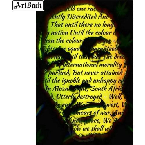 5d diy diamond painting reggae music bob marley jamaica singer diamond mosaic portrait home decoration