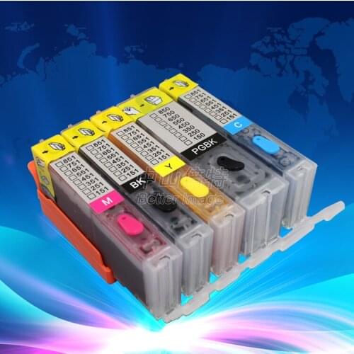 INK WAY On sale,PGI-550 CLI-551 Full Dye Ink Chipped Refillable Cartridges for PIXMA IP7250 IP7150 IP8750 IX6850 etc