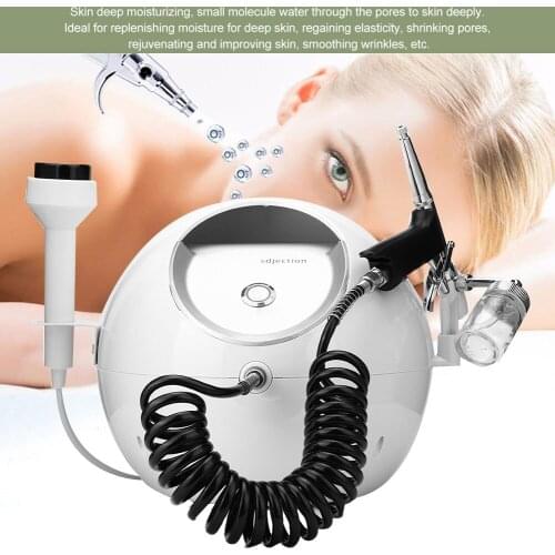 2-in-1 O2 Water Skin Care Injection Sprayer Deep Moisturizing Smoothing Wrinkles High Frequency Ultrasonic Vibration Beauty Tool