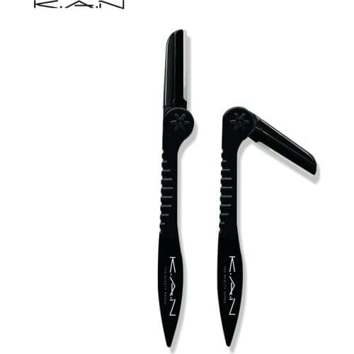 K.A.N Brand New Shaving Eyebrows Scissors Makeup Eyelashes knife Make up Wenkbrauw Schaar Ladies Eyebrow Trimmer