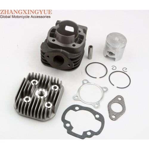 Scooter 70cc Big Bore Cylinder Kit & Head for Aprilia Amico GL 50 Sport SR 50cc AC 47mm / 10mm 2-Stroke