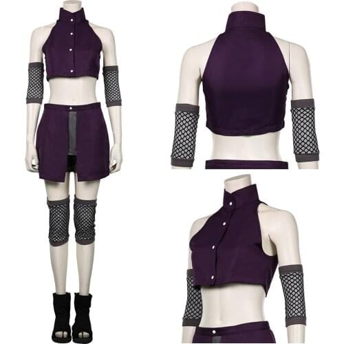 Yamanaka Ino Cosplay Costume Women Skirt Outfits Halloween Carnival Suit Custom Made
