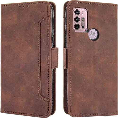 Leather Wallet Removable Card Slot for Motorola Moto G30 2021 Flip Case Motorola G20 G50 G60 G10 G100 G 30 G 10 100 20 Capa Para