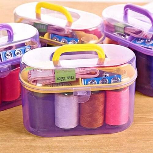 Household sewing box set portable ten piece set mini sewing tool multi-tool kit