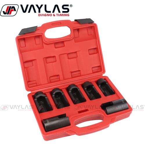 7Pcs Injector Removal Socket Set Auto Sleeve Tools Set Automotive Injectors Assembly and Disassembly
