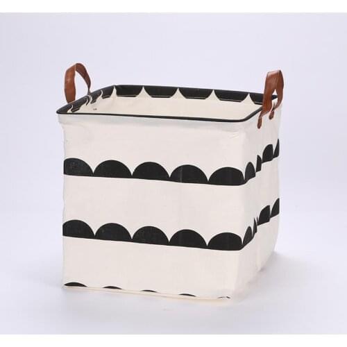 Shelf Organizador Cube Folding Storage Basket for Kids Toys Organizer Waterproof Storage Boxes Bins with Handles Home Office