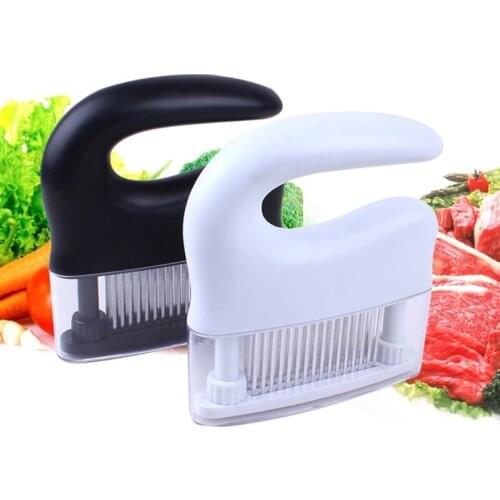 Meat Tenderizer 48 Razor Sharp Blades Stainless Steel Needle Tenderizer Cooking Tools Detachable Washable Kitchen Tool