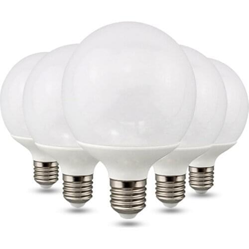 LED bulb E27 220V G70 G80 G95 ball shape LED light 7W15W 20W 25W Chandelier lighting Energy Saving Lamps For indoor lighting