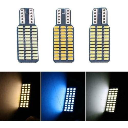 T10 192 194 168 W5W 12V LED Bulbs 33SMD 3014 Car Tail Lights Dome Lamp White DC 12V Car Lights Signal Lamp Auto Accessories