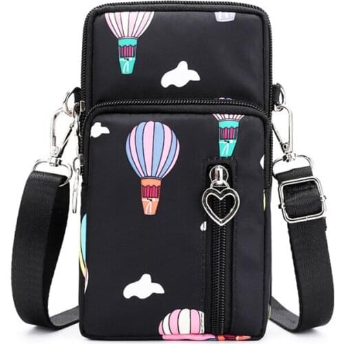 Convenient Cross-body Cell Phone Bags Fashion Shoulder Strap Wallet Pouch Purse Small Arm Bag