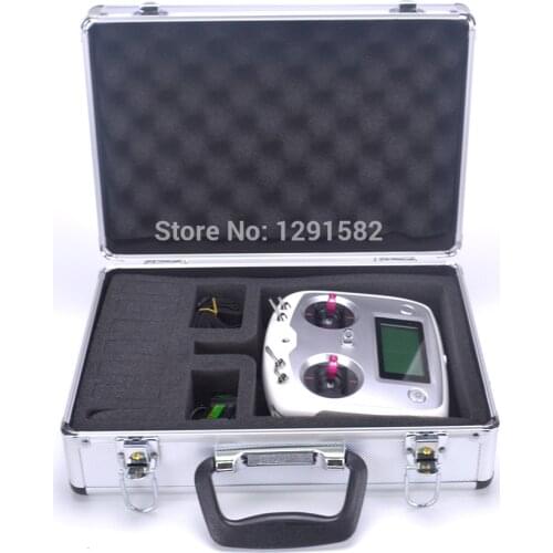 High Quality Universal Transmitter Case Aluminum Box for JR pektrum WFLY KDS ESKY Walkera Flysky I6S Remote Controller
