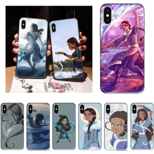 Zororong Avatar The Last airbender characters Katara Phone Case For iPhone 12 Mini 11 Pro XS Max X XR 7 8 Plus