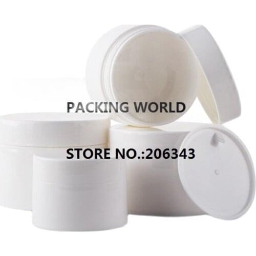 30g high quality white plastic jar for eye cream/day cream/night cream/gel/essence cream jar/ pot for cosmetic packing