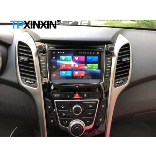 4+128G Carplay Car Radio 2 Din Stereo Receiver Android For Hyundai I30 2011 2012 2013 2014 GPS Navigation Player Audio Head Unit
