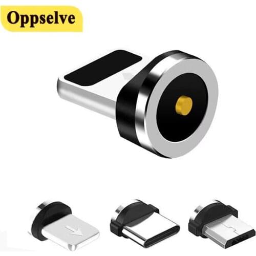 5Pcs Magnetic Micro USB Cable For iPhone Android Huawei Fast Charging Magnet Charger USB Type C Converter Charging Cable Adapter