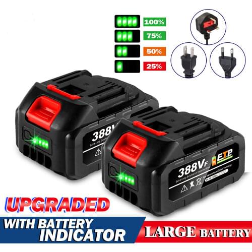 New Rechargeable Battery 18V Lithium Battery for Makita 18V B series Battery With Battery Indicator for Drill/Saw/Angle Grinder