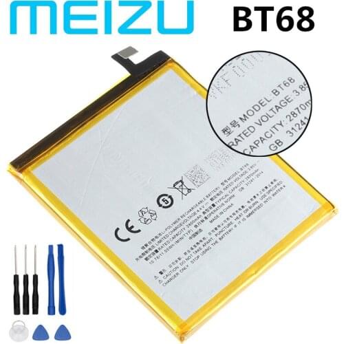 Meizu M3 mini BT68 2800mAh Battery High Quality Backup Battery Replacement For Meizu M3 mini Smart Phone