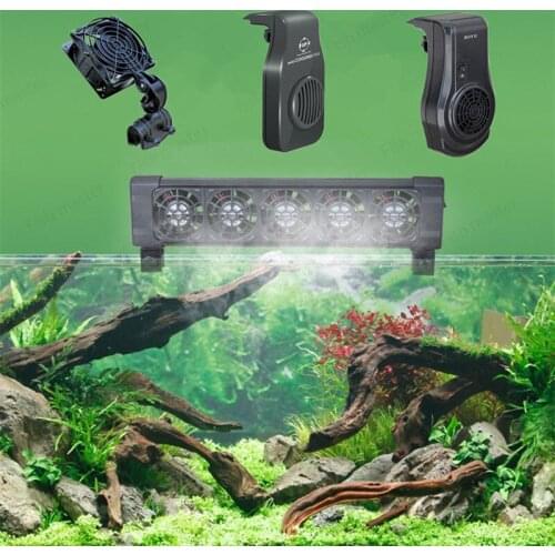 Aquarium fish tank cooling fan. Fish tank cooling water chiller Aquatic fish tank Cooling equipment for marine fish tank