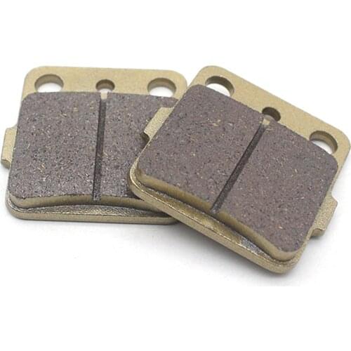 Motorcycle Semi-metal Front and Rear Brake Pads Kit for SUZUKI LTZ400 03-12, Compact