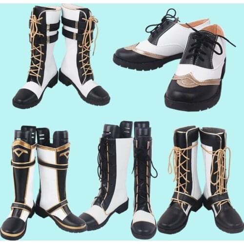 Ensemble Stars Cosplay Shoes Suou Tsukasa Tsukinaga Leo Sena Izumi Sakuma Ritsu Narukami arashi Shoes Boots Costume Props