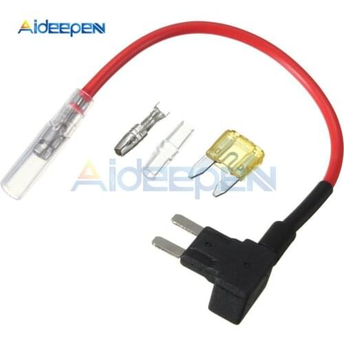Small ACS Add A Circuit Piggy Back Pluggable Standard Blade Tap Fuse Holder Mini