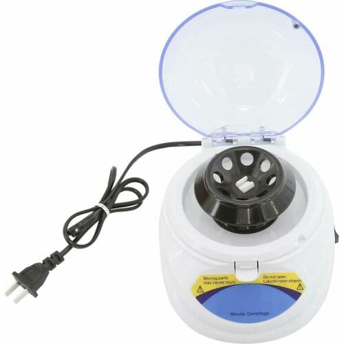 Mini 4K Professional Microcentrifuge Electric Centrifuge Mini Medical Laboratory Centrifuge 4000Rpm,US Plug
