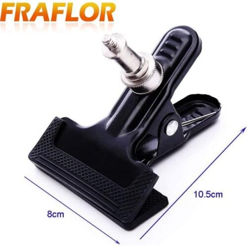 Multi-function Photography Studio Backdrop Stand Vigorously clamp Fighting SLR Camera Flash light Clip Photo Studio Background