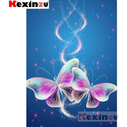 Kexinzu Full 5D DIY Square/Round Diamond Painting"Wing sword" 3D Embroidery Cross Stitch Mosaic diamondpainting Gift K@555