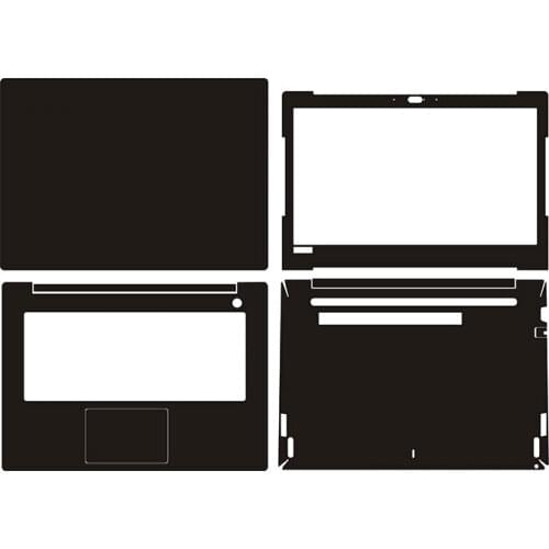 Carbon fiber Laptop Sticker Skin Decal Cover Protector for Lenovo V130 14IKB 14"