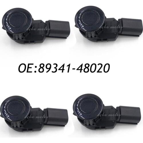 New SET (4) Dark Blue 89341-48020 42661 PDC Parking Sensor Reverse Assist for Toyota