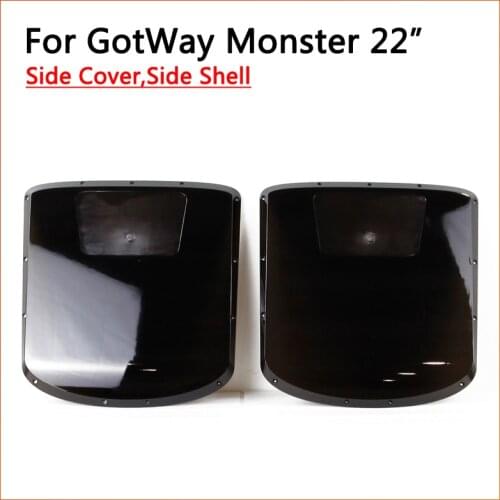 Original Accessories For GotWay Monster V2/V3 Side Shell Cover Black,Electric Unicycle Monowheel One Wheel Scooter Parts