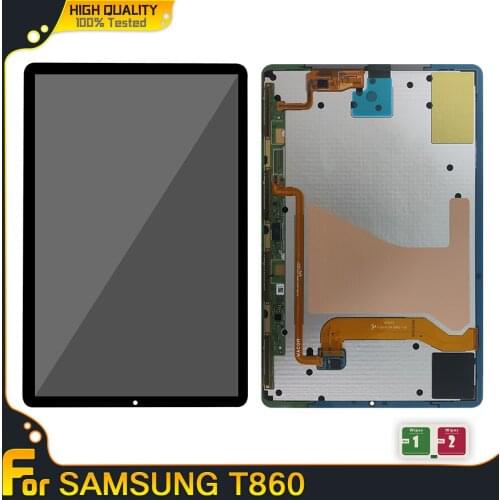 LCD For Samsung Galaxy Tab S6 10.5" T860 T865 2019 LCD Display Touch Screen Digitizer Sensors Assembly Panel Replacement Parts