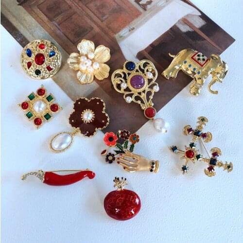 Shmik Brooches With Animals For Clothes