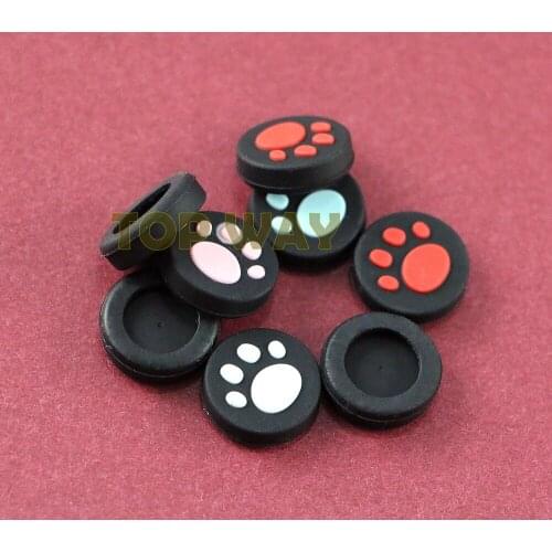 Cat Claw Silicone Analog Rubber Grip Cap Thumb Sticks Cap for PSVita 1000 2000 PSV1000 PSV2000 Game Console 2pcs/lot