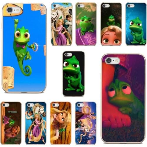 For Huawei P30 P40 P20 P7 P8 P9 P10 Lite Plus Pro 2015 2016 2017 Mini Tangled-Rapunzel-Chameleon-Pascal-Poster Silicone Case