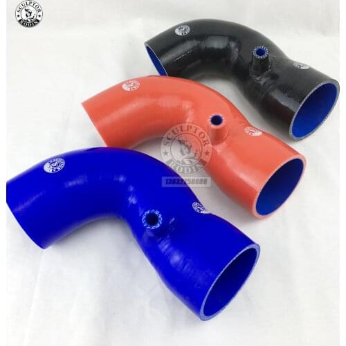 SILICONE INDUCTION HOSE TUBE BLUE FOR BMW MINI COOPER S (1pcs) RED/BLUE/BLACK