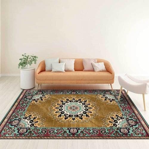 Modern Japanese-style Wood Floor Rug For Living Room Bedroom Area Rugs Parlor Non-slip Mat Carpet Supply For Large Factory Home