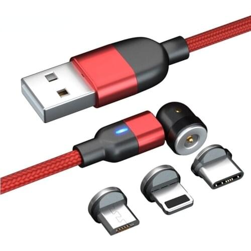 Mobile Phone Data Cable 1-2m for Samsung Xiaomi iPhone 3a Fast Charging Cable USB Type-C Micro Plug Android Charger Wire Cord