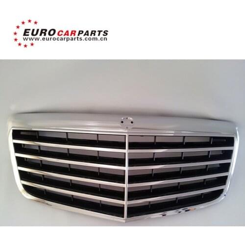 High quality with competitive price Grille for E-CLASS W211 OEM Style w211 e63 grill fit for 2003 2004 2005 2006 2007 2008 2009