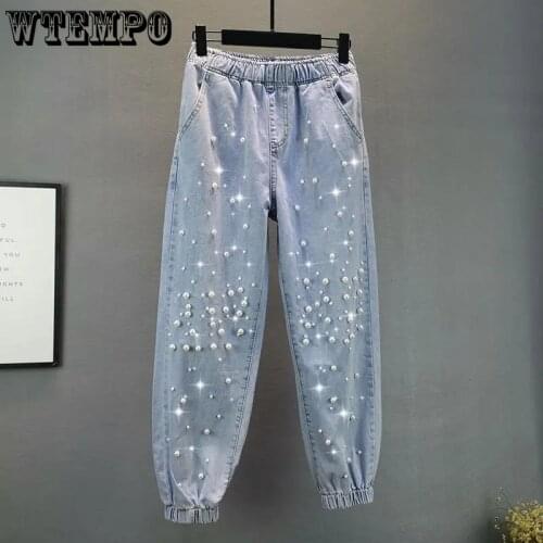 Женские свободные джинсы WTEMPO China At AliExpress