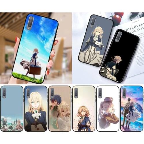 Zororong Violet Evergarden Phone Case For Samsung Galaxy S10 20 Note10 20 A30 50 70 71 Plus Ultra