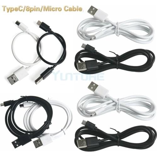 0.25m 1m 2m 3m Micro USB Cable for Apple iPhone 11 X 8 7 6 Type C Fast Data Sync 2A Charging Cable for Samsung S9 Andorid 500pcs