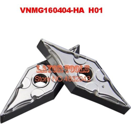 10PCS VNMG160404-HA H01,carbide Turning Inserts For Aluminum And Copper ,special Purpose Vehicle Lathe Blade